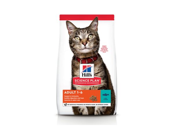 Hill's Science Plan Adult Cat Food with Tuna - 1.5kg