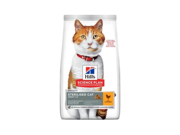 Hill’s Science Plan Sterilised Cat Adult with Chicken - 1.5kg
