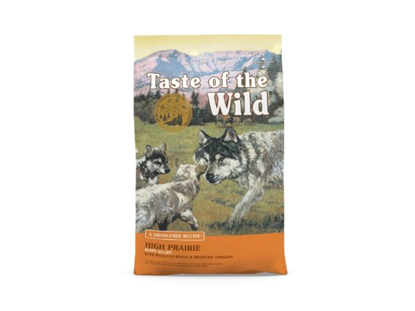High Prairie Puppy Recipe with Roasted Bison & Roasted Venison Dog Food - 2kg