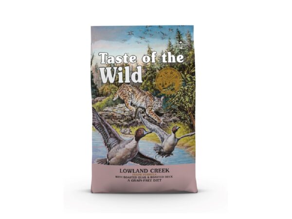 Lowland Creek Feline Recipe with Roasted Quail & Roasted Duck - 2kg