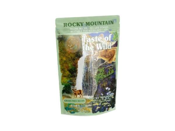 Taste of the Wild Rocky Mountain Cat Pouch Chunks in Gravy – 85g