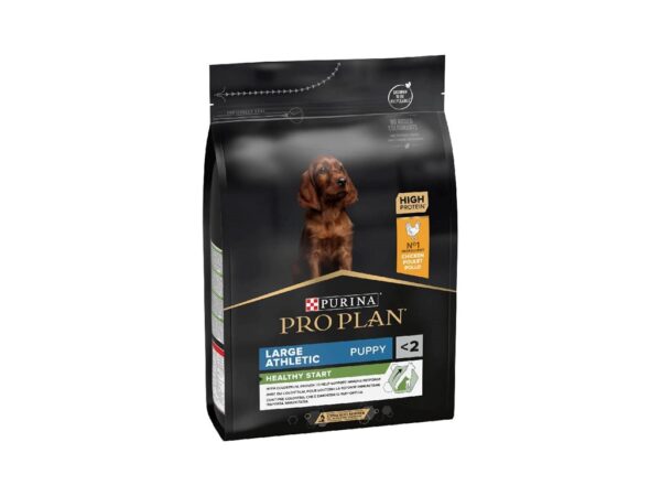 Purina Pro Plan Healthy Start Large Athletic Puppy, Dry Dog food with Chicken, 3 kg