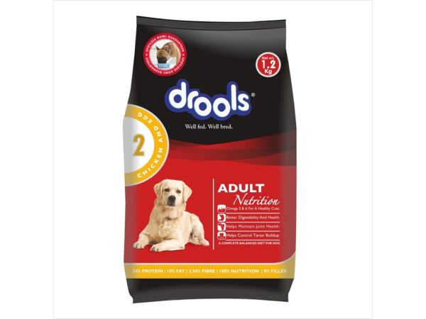 Drools Real Chicken and Egg 1.2 kg Dry Young Dog Food