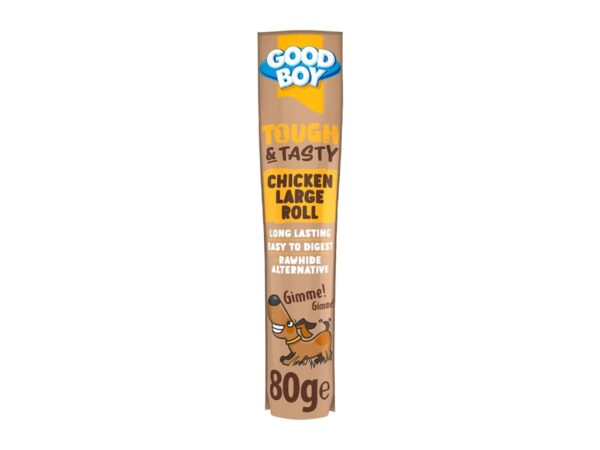 Goodboy Tough & Tasty Large Chicken Roll - 80g