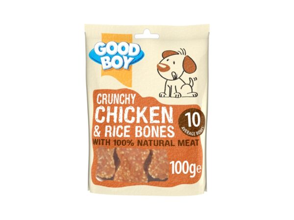 Armitage Crunchy Chicken & Rice Bones - 100g