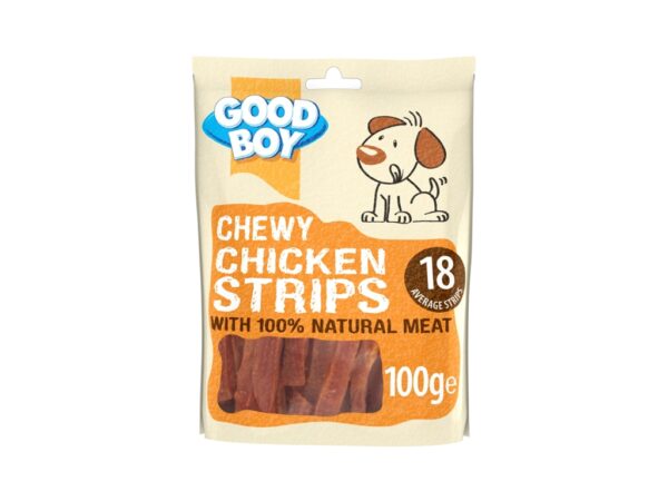 Chewy Chicken Strips - 100G