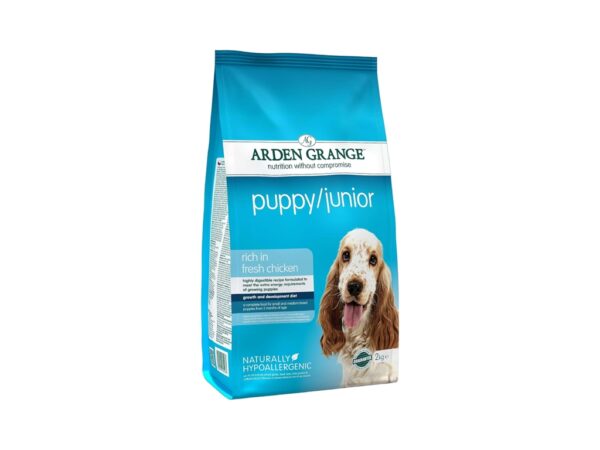 Arden Grange Puppy/Junior Rich in Fresh Chicken Dry Food - 2kg