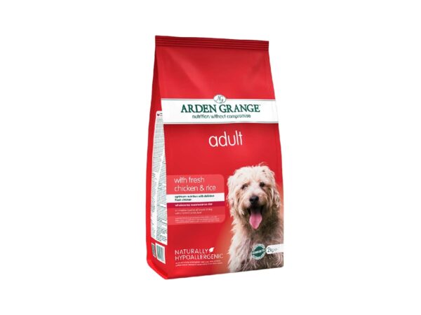 Arden Grange Adult Fresh Chicken & Rice Dry Dog Food - 2kg