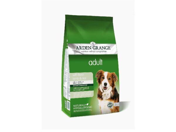 Arden Grange Adult Fresh Lamb & Rice Dry Dog Food 2KG
