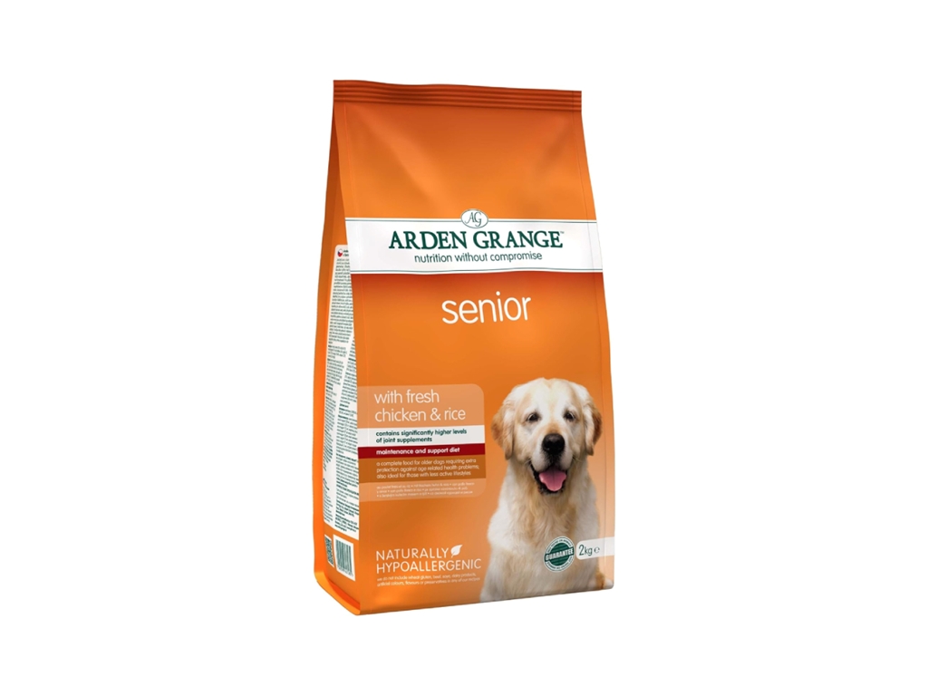 Arden Grange Senior with Fresh Chicken & Rice Dry Dog Food – 2kg