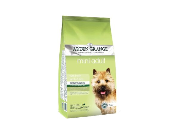 Arden Grange Mini Adult Fresh Lamb & Rice Dry Dog Food - 2kg