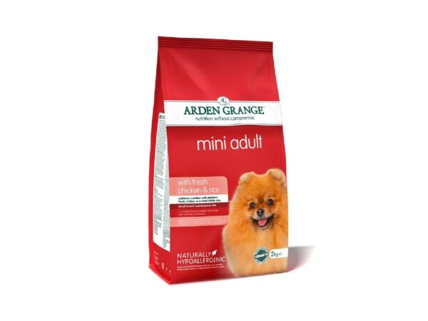 Arden Grange Mini Adult Fresh Chicken & Rice Dry Dog Food 2KG