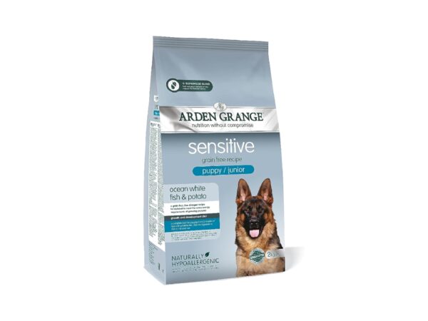 Arden Grange Sensitive Puppy Dry Food 2KG(PUPPY JUNIOR)