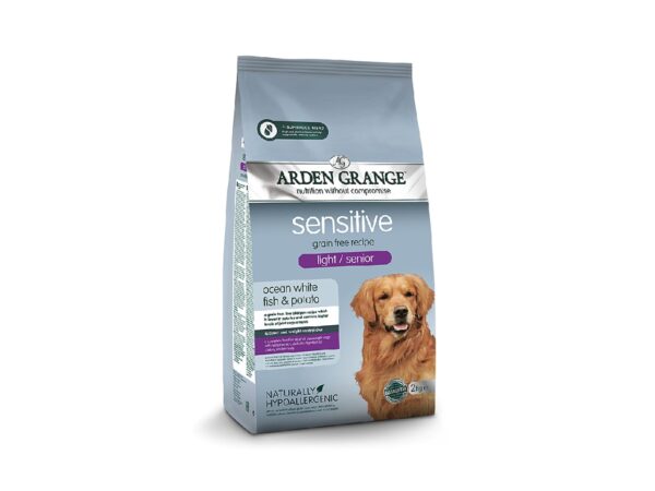 Arden Grange Sensitive Senior Dry Dog Food 2KG (LIGHT/SENIOR)