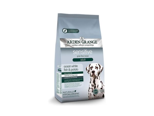 Arden Grange Sensitive Adult Dry Dog Food 12kg