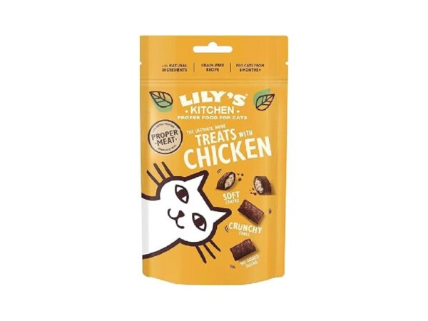 Lily's Kitchen Chicken Pillow Treats - 60G