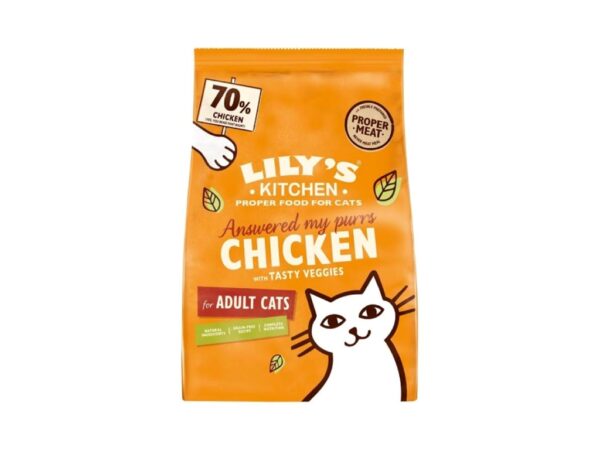 Lily's Kitchen Chicken Casserole Dry Cat Food  Answered my purrs 4kg