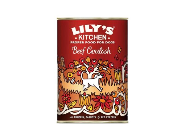 Lily's Kitchen Beef Goulash Canned Dog Food - 400g