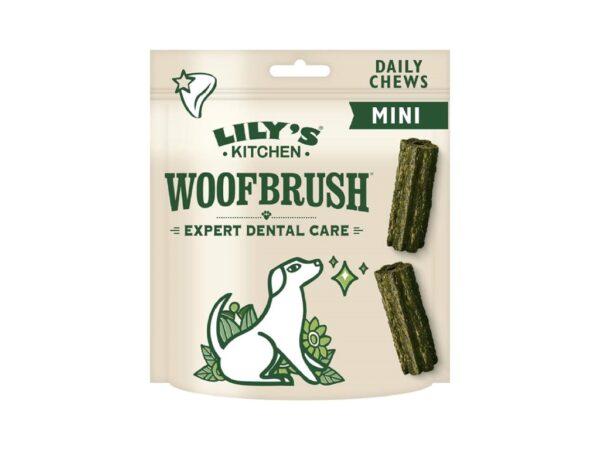 Lilys Kitchen Woofbrush Dental Dog Chews - MINI 130g