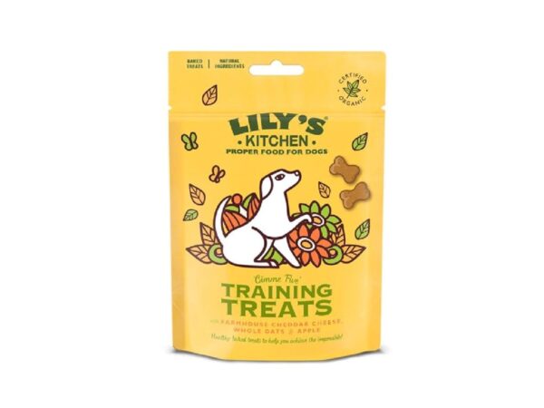 Lilys Kitchen Training Dog Treats Cheese & Apple - 80G
