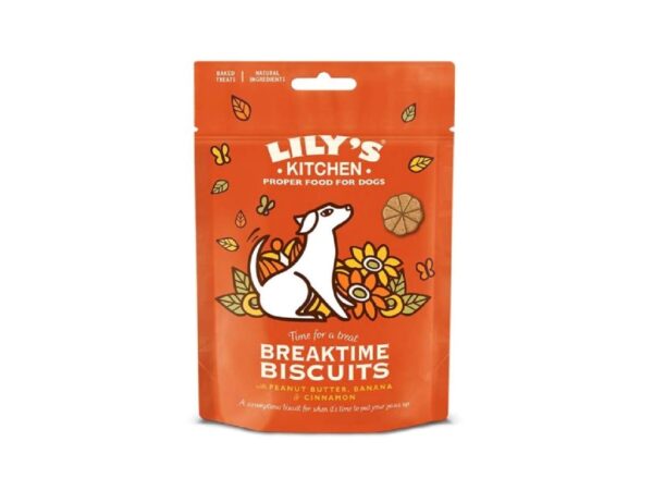 Lily's Kitchen Breaktime Biscuits Dog Treats - 80G