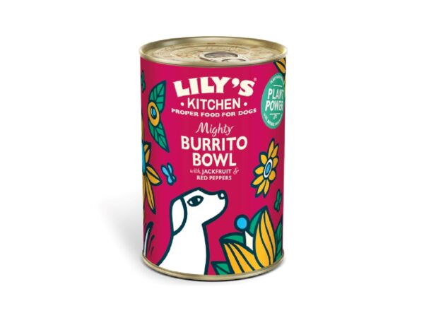 Lily's Kitchen Mighty Burrito Bowl Adult Wet Dog Food 400G