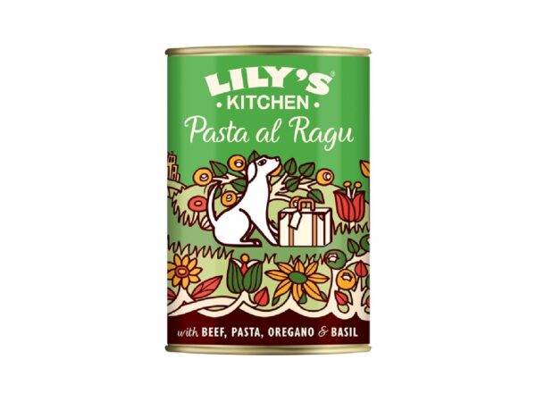 Lily's Kitchen Dog Pasta Al Ragu Wet Dog Food 400g