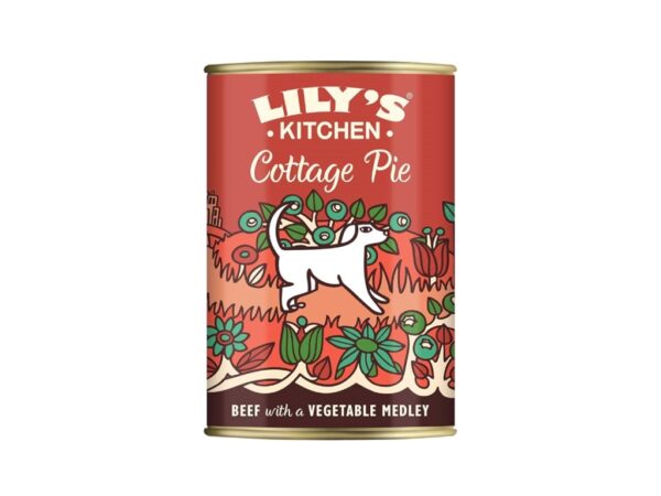 Lily's Kitchen Dog Cottage Pie Canned Dog Food - 400g