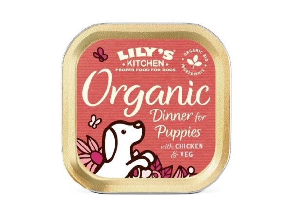Lily's Kitchen Organic Dinner Wet Puppy Food - 150G