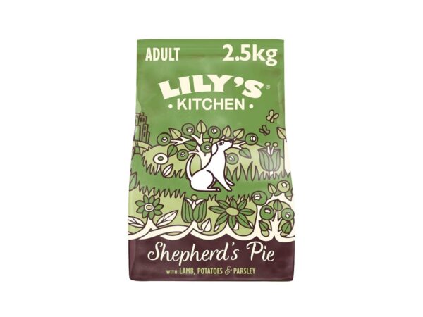 Lily's Kitchen Shepherd's Pie Lamb Grain Free Adult Dry Dog Food - 2.5KG