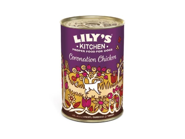 Lily's Kitchen Coronation Chicken Wet Dog Food 400G