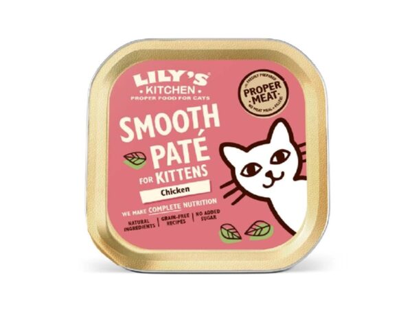 Lily's Kitchen Chicken PatÃ© Kitten Wet Food - 85G