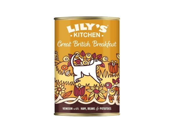 Lily's Kitchen Great British Breakfast Canned Dog Food - 400g