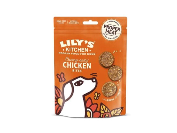 Lilys Kitchen Chomp-Away Chicken Bites - 70G