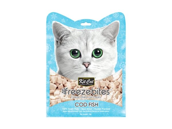Kit Cat Freezebites Cod Fish 15g