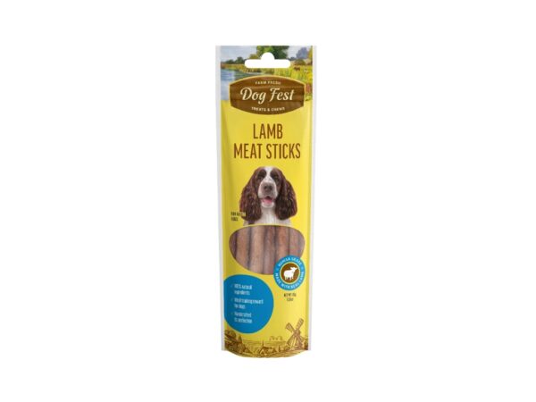 Dog Fest Lamb Meat Sticks for Adult Dogs - 45g