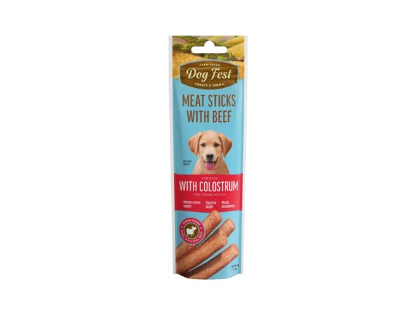 Dog Fest Beef Stick with Colostrum - 45g