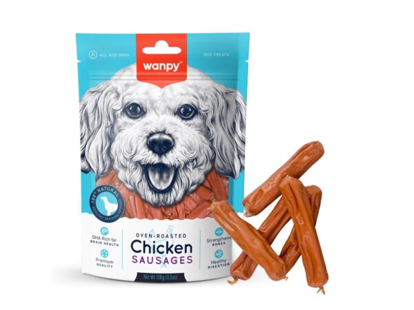 Wanpy Chicken Sausages - 100g