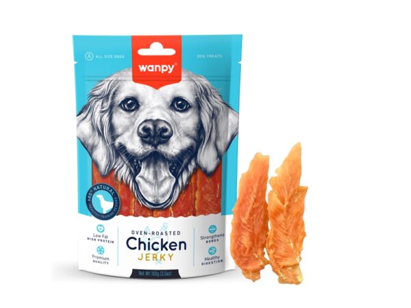 Wanpy Chicken Jerky - 100g