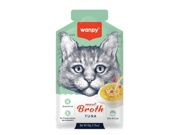 Wanpy Meat Broth Tuna for Cats - 50g