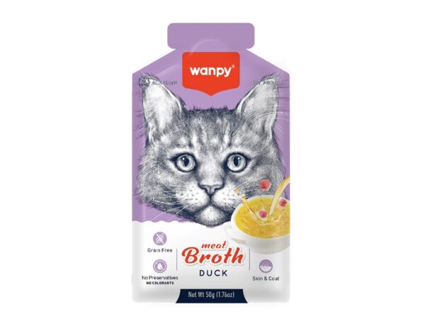 Wanpy Meat Broth Duck for Cats - 50g