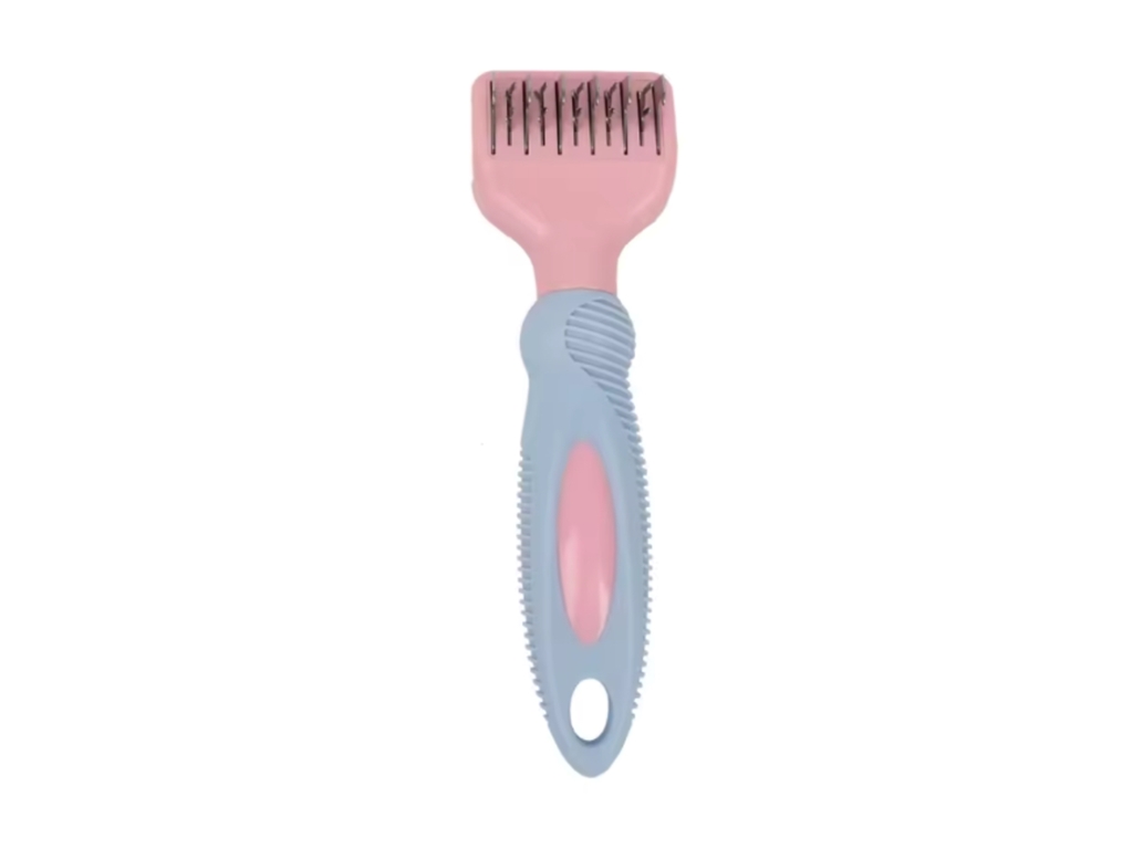 Stainless Steel Dog Comb Knot Knife Brush Massage for Cats & Dogs