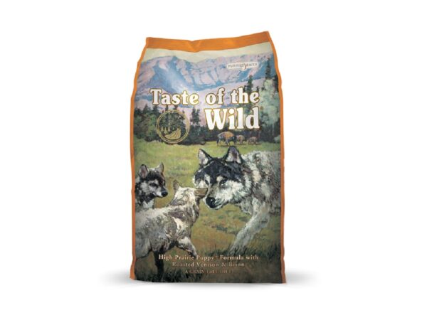 High Prairie Puppy Recipe with Roasted Bison & Roasted Venison Dog Food - 12.2kg