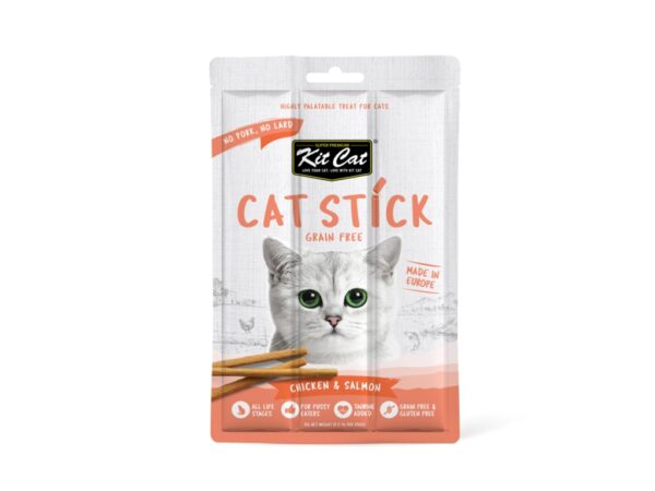 Kit Cat Grain Free Cat Stick Chicken & Salmon 15g