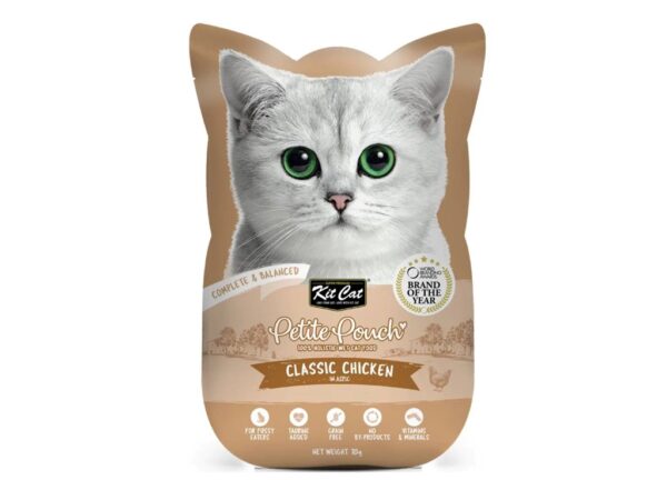 Kit Cat Petite Pouch Classic Chicken 70g