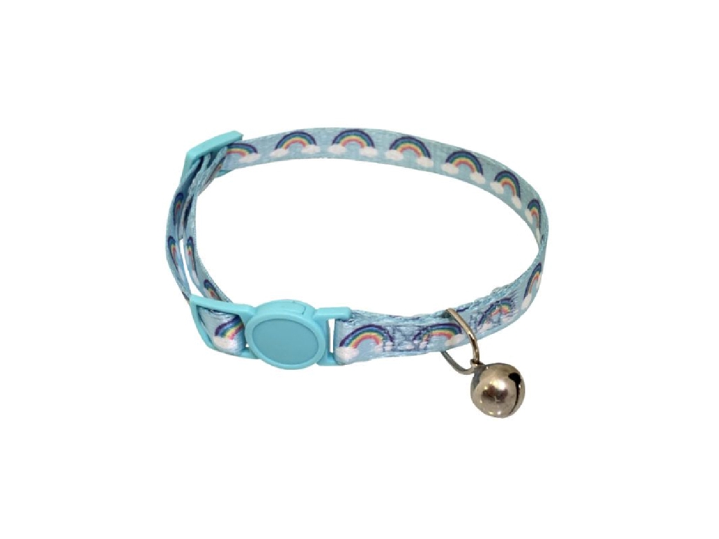 Bobby Rainbow Cat Collar - 30cm