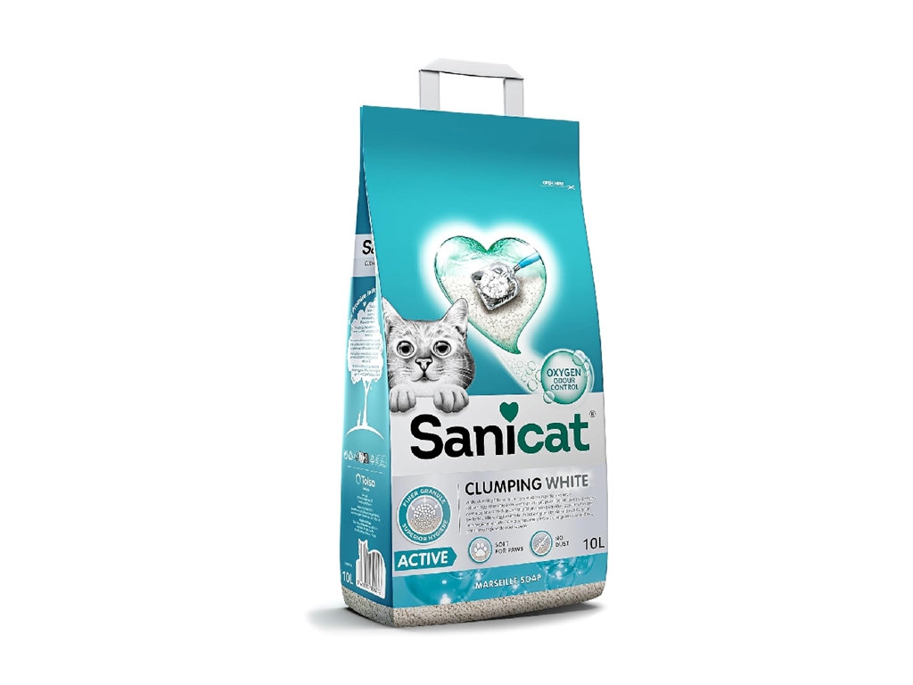 Sanicat Clumping White Active - 10L