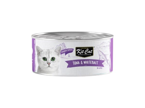 Kit Cat Deboned Tuna & Whitebait Toppers 80g
