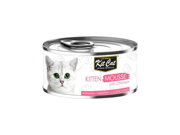 Kit Cat Kitten Mousse with Chicken 80g