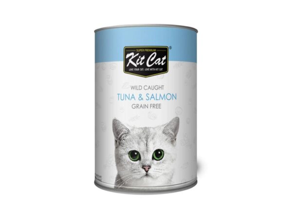 Kit Cat Wild Caught Tuna & Salmon 400g